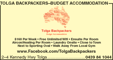 Tolga Backpackers-Budget Accommodation - Maitland Accommodation 1