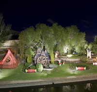 Christmas Riverbank Display - Maitland Accommodation