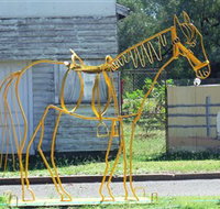 Augathella Wrought Iron Sculptures - Maitland Accommodation