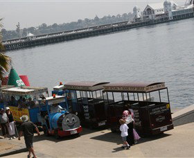 Waterfront Train Tours And Bungy Trampoline - Maitland Accommodation 0