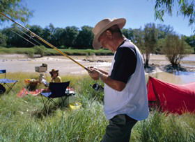Charleville - Bakers Bend Warrego River Fishing Spot - Maitland Accommodation 3