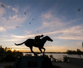 Black Caviar Statue - Maitland Accommodation 0