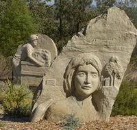 Heritage Sculptures at Pensioners Hill Lookout - Maitland Accommodation