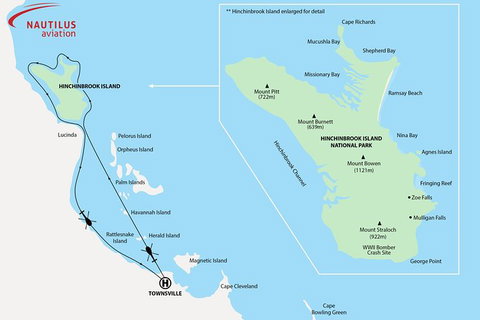 90-Minute Hinchinbrook Island Scenic Helicopter Flight - Maitland Accommodation 4