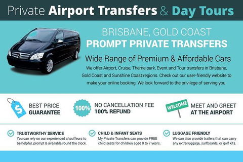 Brisbane Airport To Surfers Paradise- Private Airport Transfers - Maitland Accommodation 1