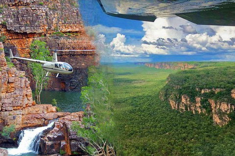 Kakadu & Katherine Gorge Full Day Air Tour, Helicopter & Cruise - Maitland Accommodation 0