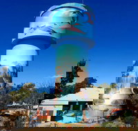 Lockhart Water Tower Mural - Maitland Accommodation