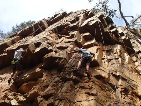 Rock Climbing In Morialta - Maitland Accommodation 0