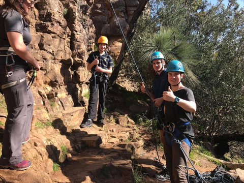 Rock Climbing In Morialta - Maitland Accommodation 2