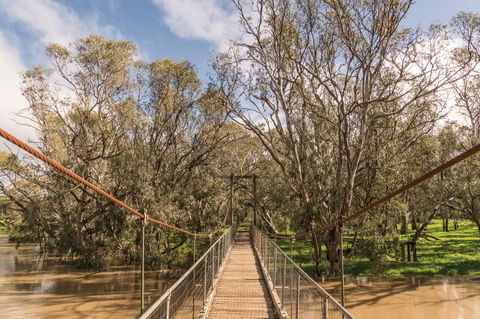 Lachlan River Swing Bridge - Maitland Accommodation 0