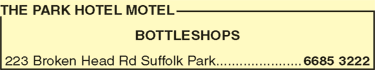 The Park Hotel Motel - Maitland Accommodation 8