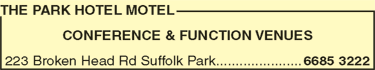 The Park Hotel Motel - Maitland Accommodation 9
