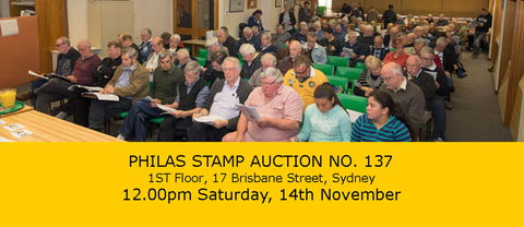 PHILAS Stamp Auction No. 137 - Maitland Accommodation 1