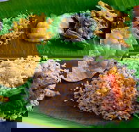 Babaji's Big Fat Keralan banana leaf feast - Maitland Accommodation