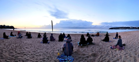 Making Meditation Mainstream Free Beach Meditation Session Mooloolaba - Maitland Accommodation 0