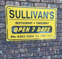 Sullivan's Restaurant - Maitland Accommodation