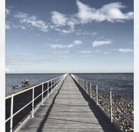 Little Orange Van On The Foreshore - Maitland Accommodation