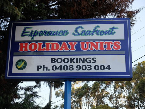 Esperance Seafront Holiday Units - Maitland Accommodation 1