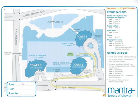 Beach Stay - Ocean & Riverview Resort Chevron Renaissance Central Surfers Paradise - Maitland Accommodation 30