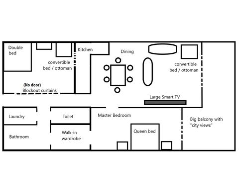 Towers Of Chevron - Private Apartment - Maitland Accommodation 7