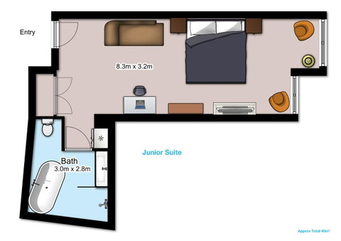 The Point Brisbane Hotel - Maitland Accommodation 21
