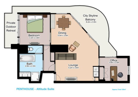 The Point Brisbane Hotel - Maitland Accommodation 35