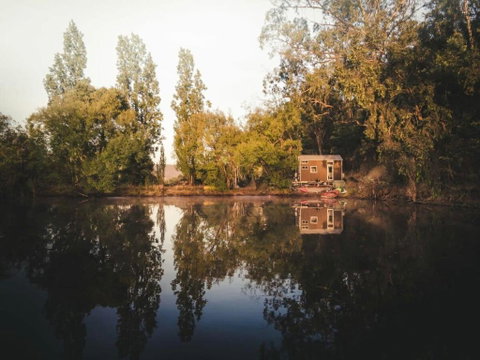 Quiet Lake House In Winery By Tiny Away - Maitland Accommodation 0