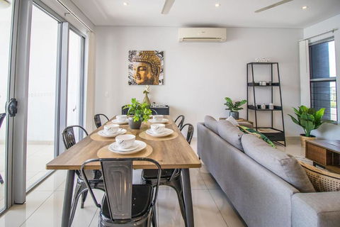 ZEN CENTRAL CBD - Affordable 3-Bdrm Apt In The Heart Of Darwin City - Maitland Accommodation 3