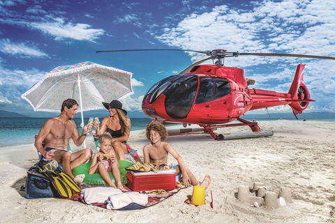 Private Helicopter Tour: Reef Island Snorkeling And Gourmet Picnic Lunch - Maitland Accommodation 0