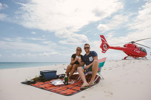 Private Helicopter Tour: Reef Island Snorkeling And Gourmet Picnic Lunch - Maitland Accommodation 1
