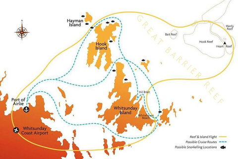 Reef And Island Scenic Flight From Airlie Beach - Maitland Accommodation 0