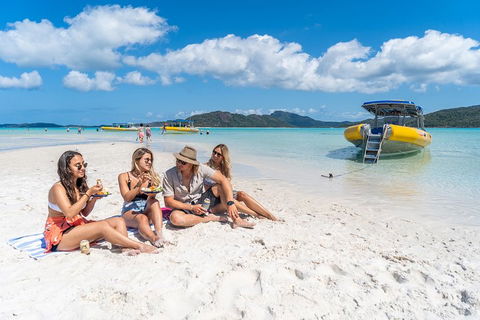 Ocean Rafting Tour To Whitehaven Beach, Hill Inlet Lookout & Top Snorkel Spots - Maitland Accommodation 0