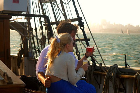 Sydney Harbour Tall Ship Wine & Canapes Evening Cruise - Maitland Accommodation 1