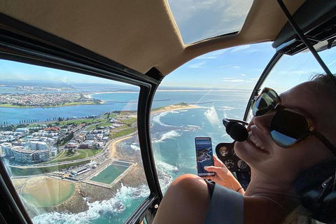 25-30 Minute Newcastle & Macquarie Helicopter Shared Flight - Maitland Accommodation 5