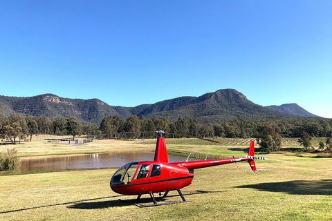 Private Helicopter Flight To Hunter Valley With A La Carte Lunch - For 2 - Maitland Accommodation 2